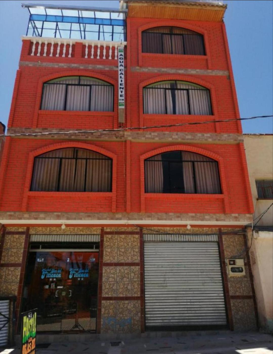 Olas Del Titicaca Backpackers Hostel Copacabana  Exteriér fotografie