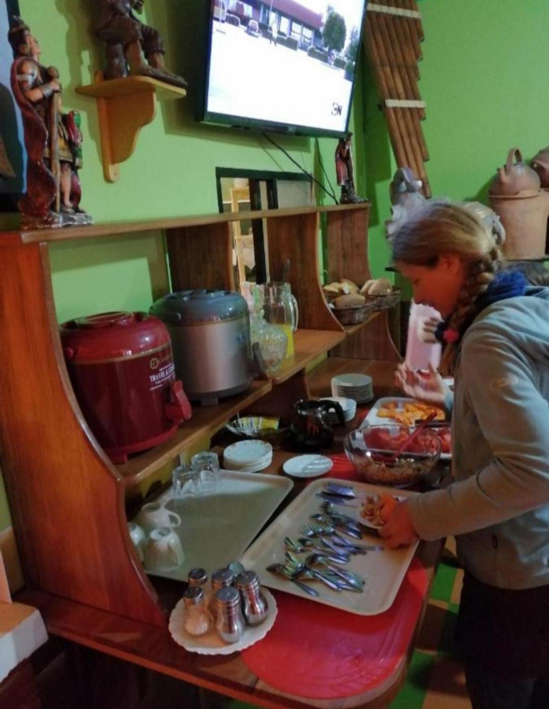 Olas Del Titicaca Backpackers Hostel Copacabana  Exteriér fotografie